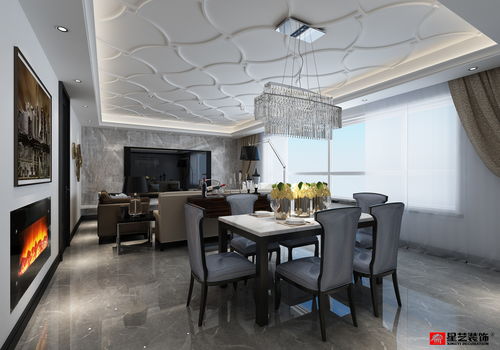 大連保利天禧精美現代風裝修設計