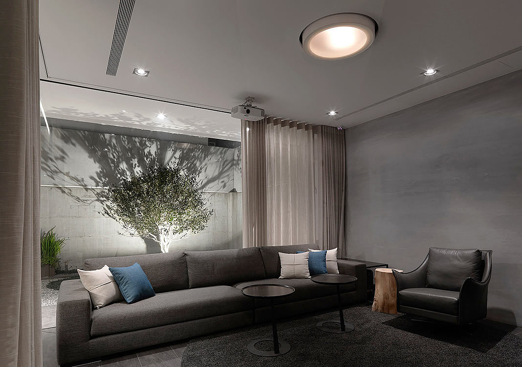 鄭州現代工業風設計公司辦公室裝修設計圖